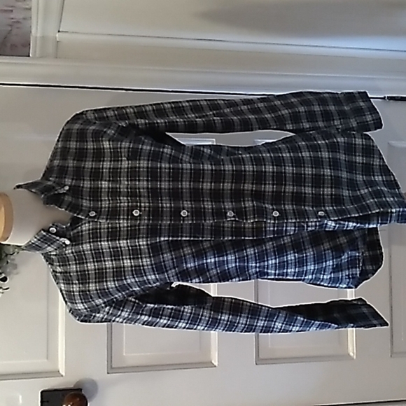 Ralph Lauren plaid small button down casual shirt - Picture 1 of 3